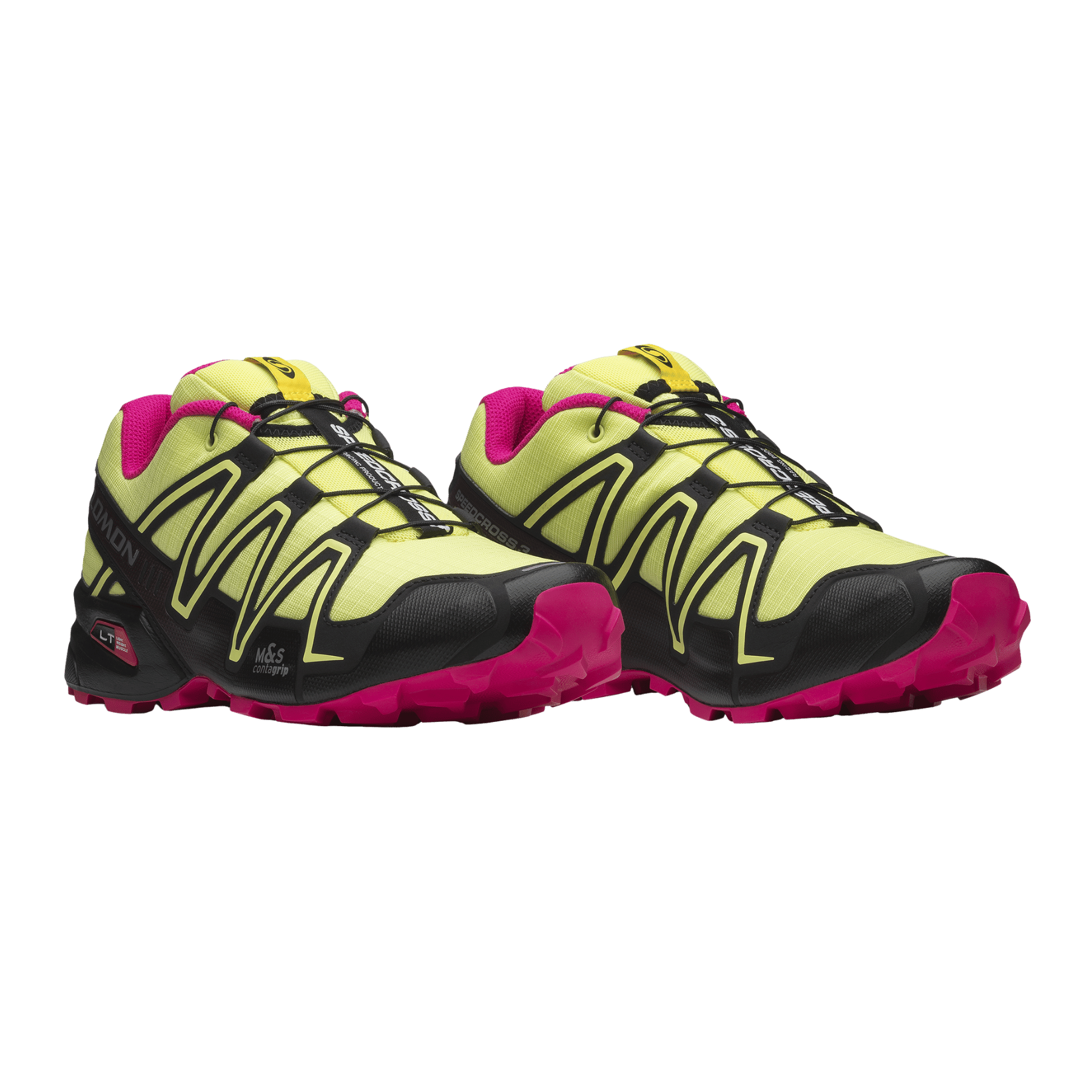 #COLOR_SUNNY LIME / BLACK / PINK YARROW