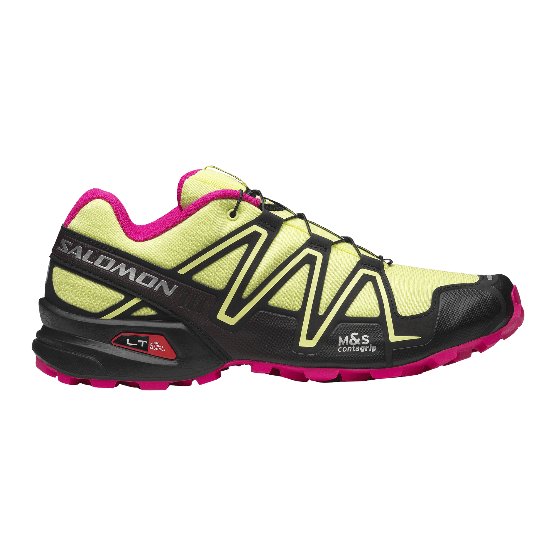 #COLOR_SUNNY LIME / BLACK / PINK YARROW