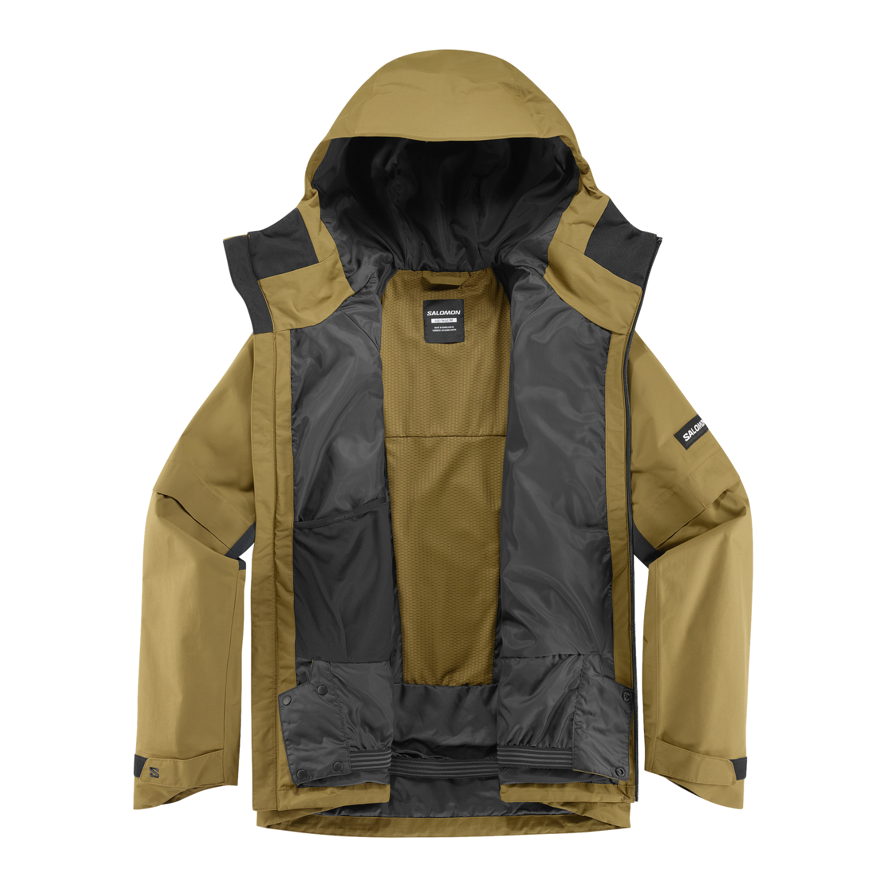 #COLOR_BRILIANT OIVE / DEEP BLACK