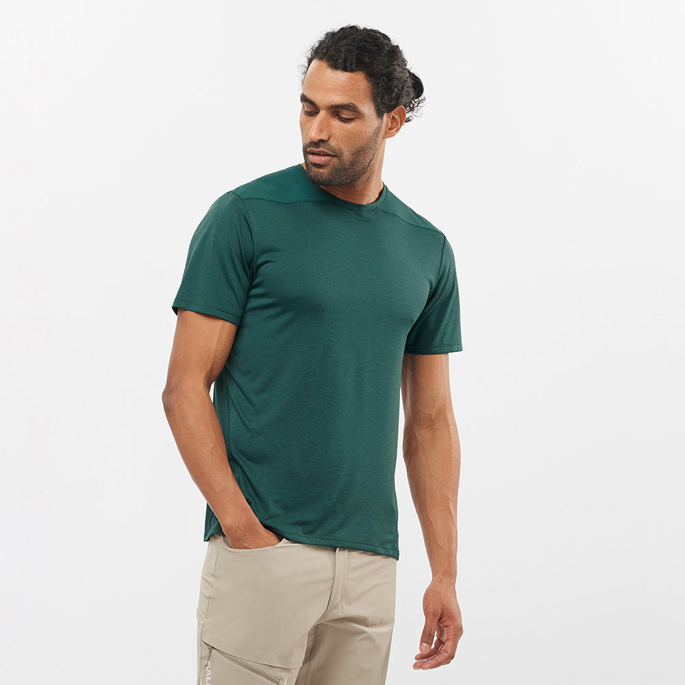 Polera Outline SS Tee gre