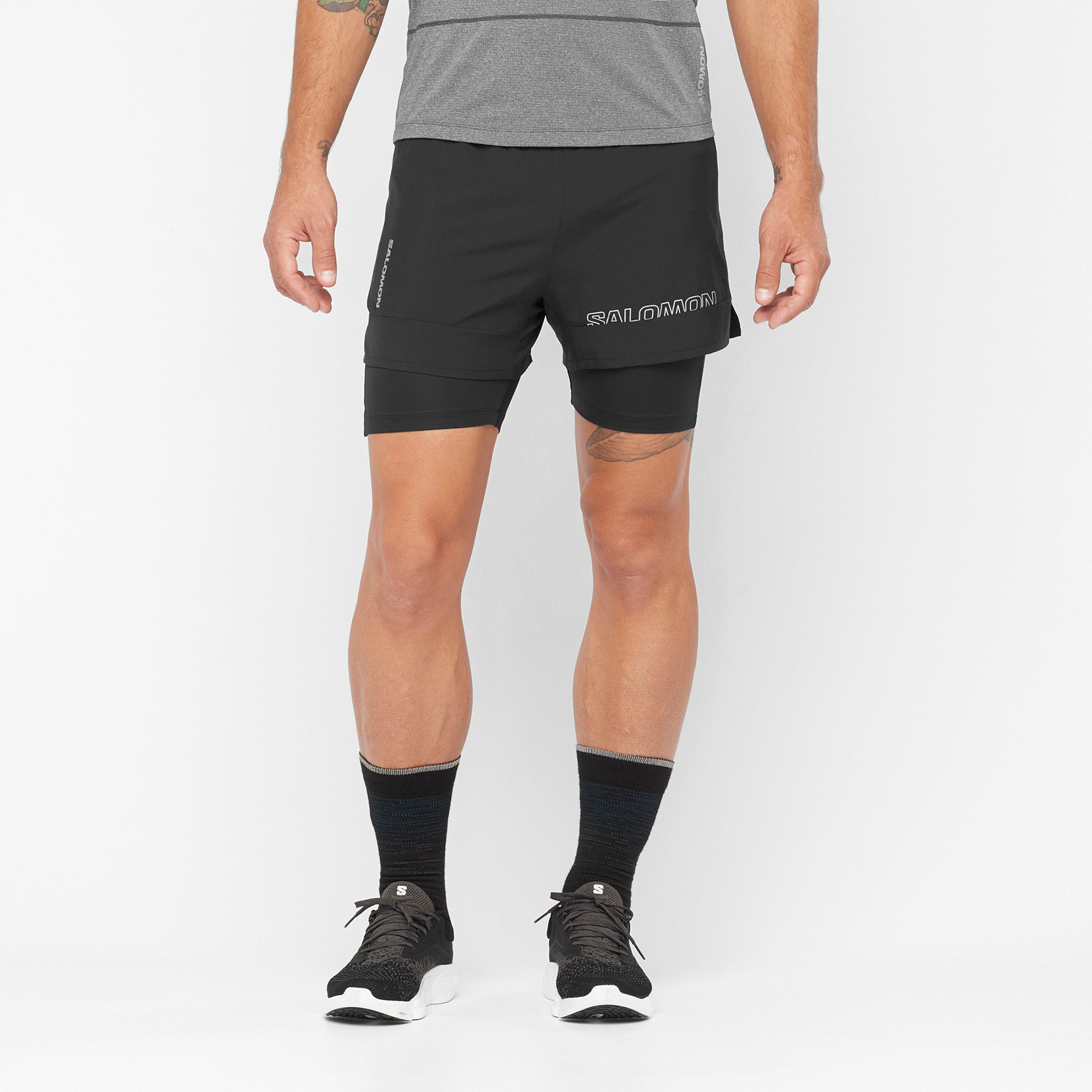 Short Cross 2in1 bl