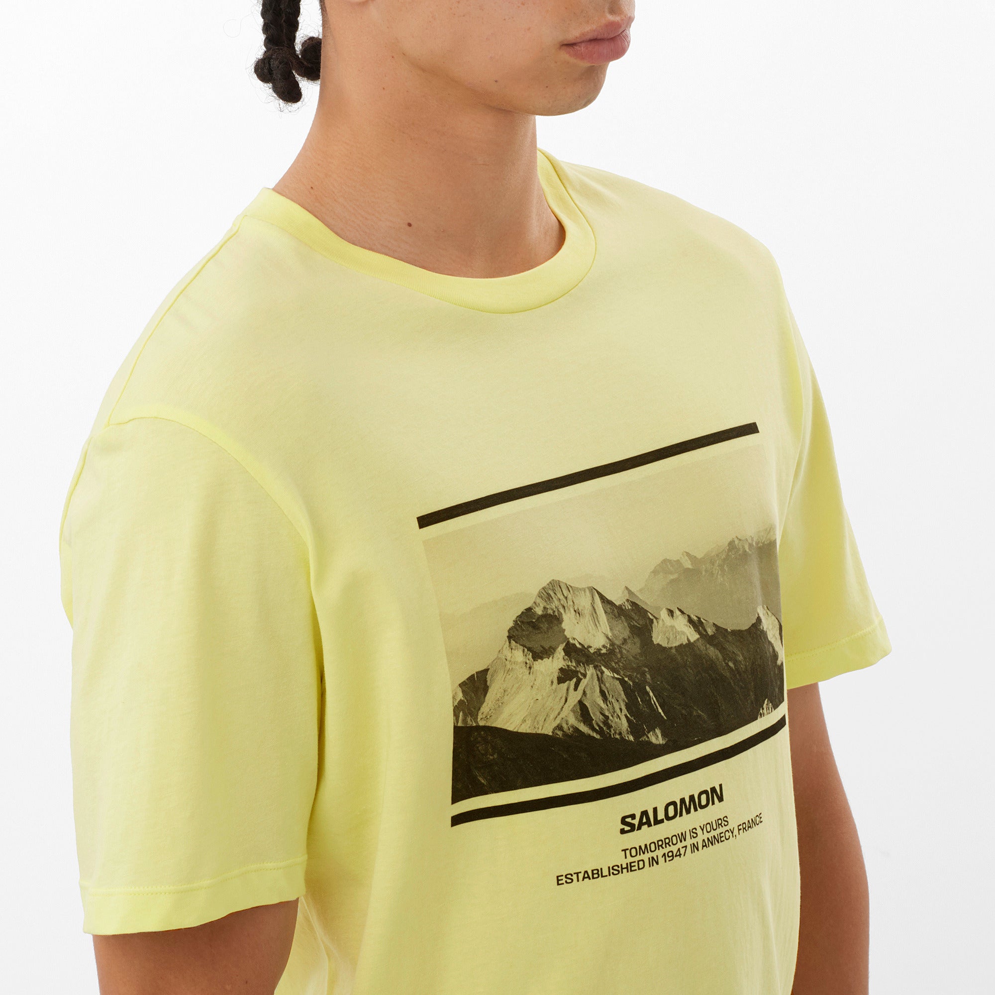 Polera Sal logo perf SS TEE ye
