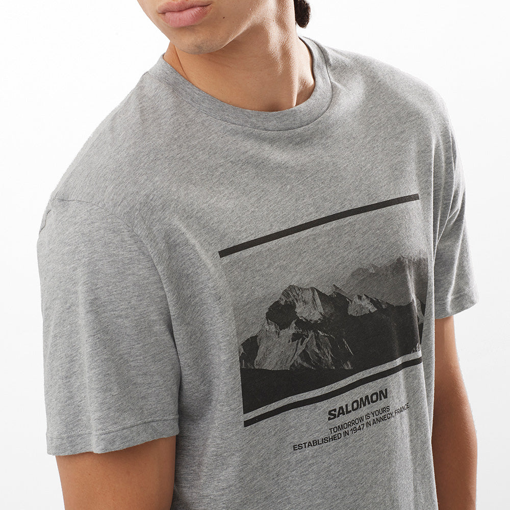 Polera Sal logo perf SS TEE gr