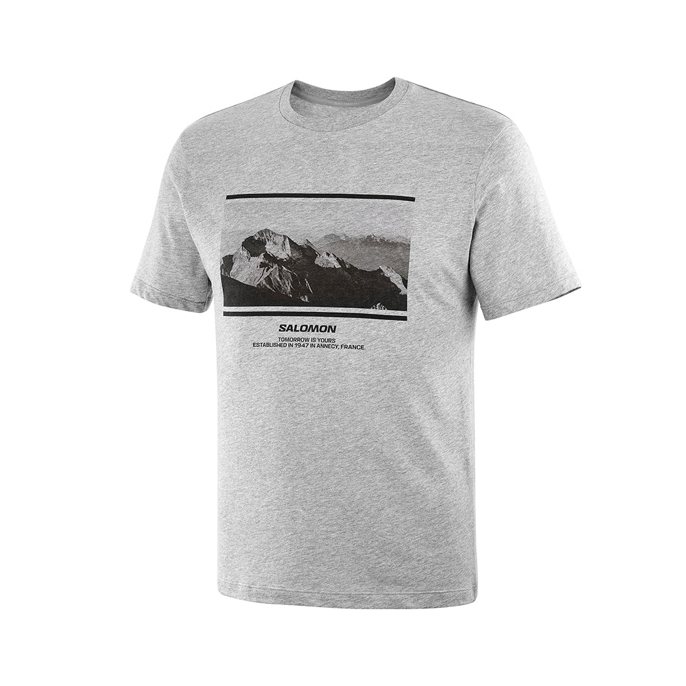 Polera Sal logo perf SS TEE gr