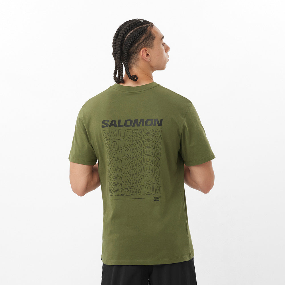 Polera Sal Dynamic Logo ss tee gre