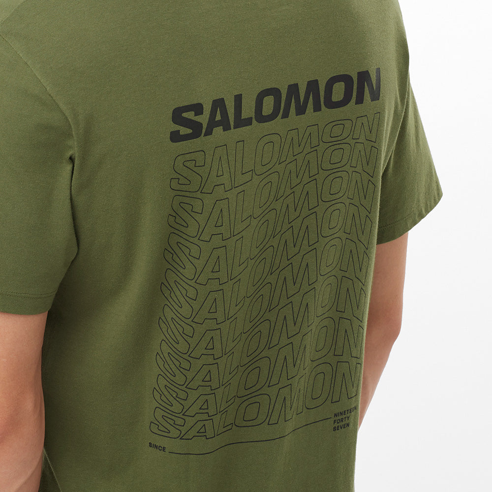 Polera Sal Dynamic Logo ss tee gre