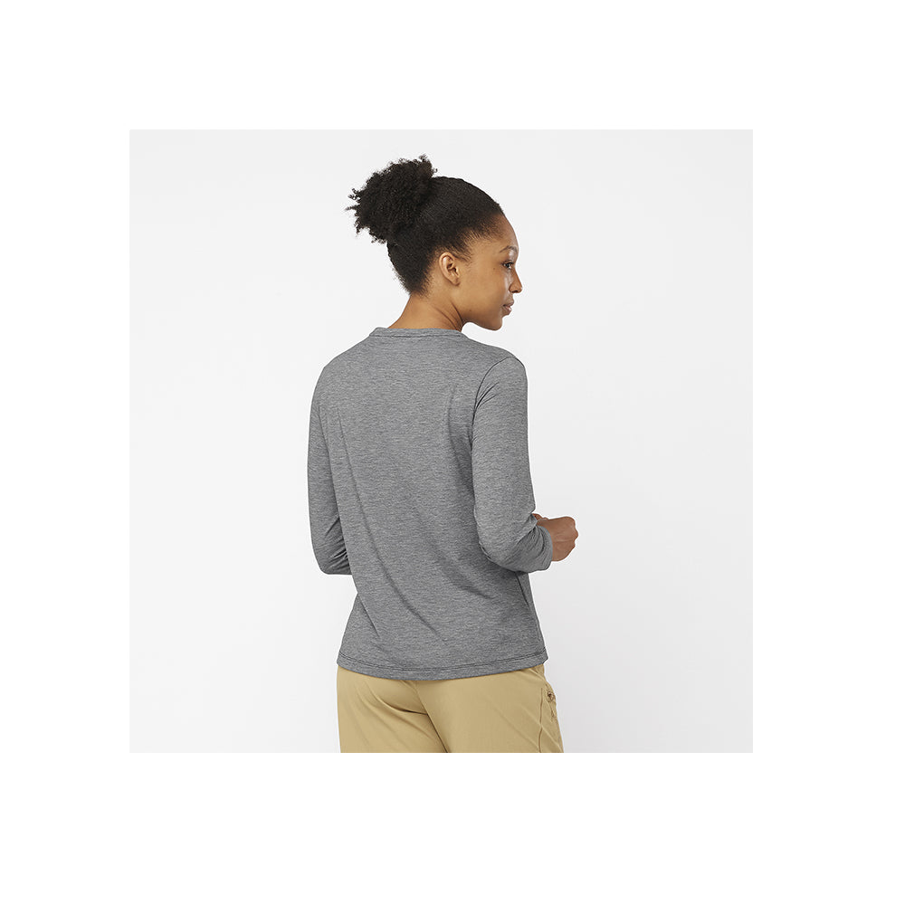 Polera Essential Tencel ls Tee gr