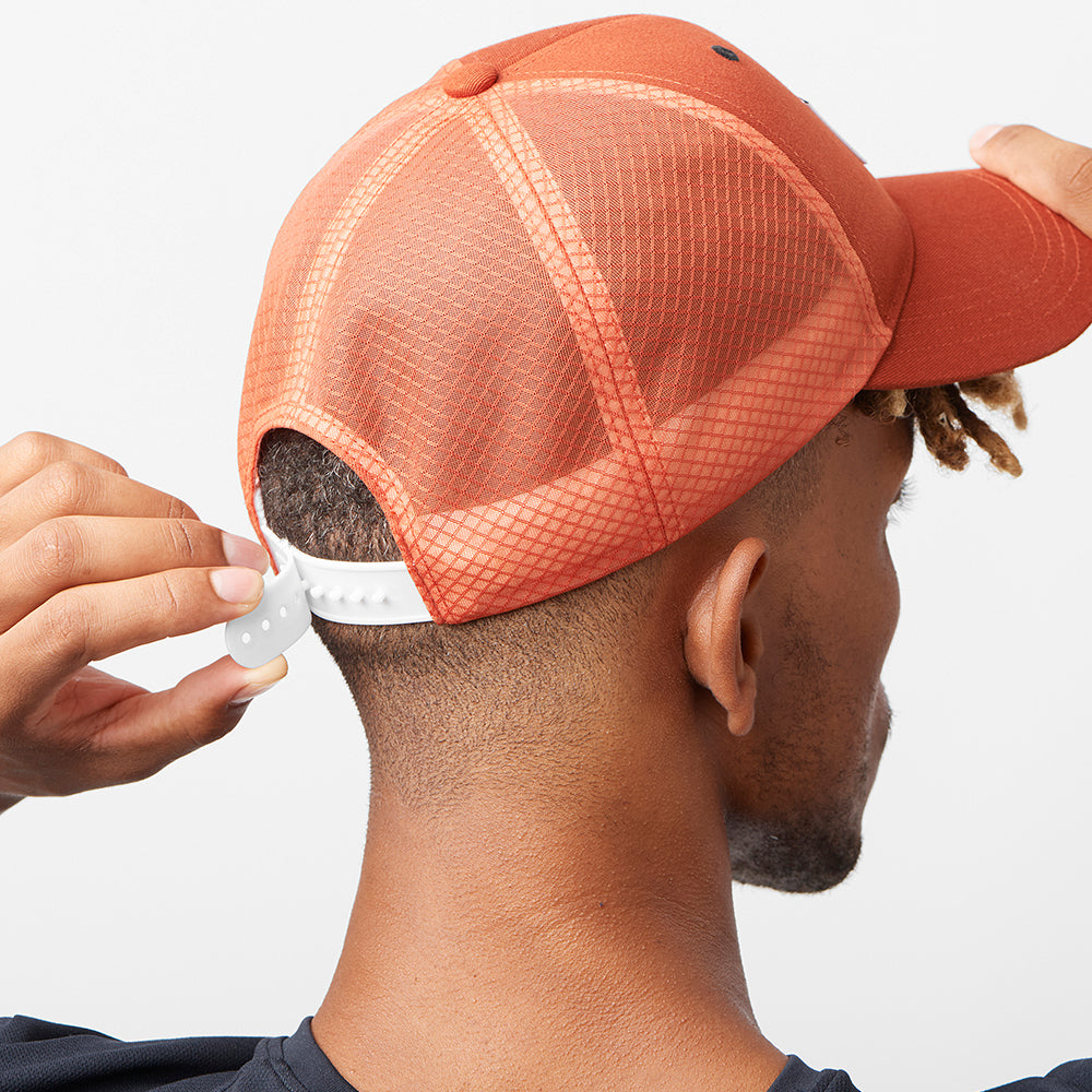 Jockey Trucker Curved Cap red