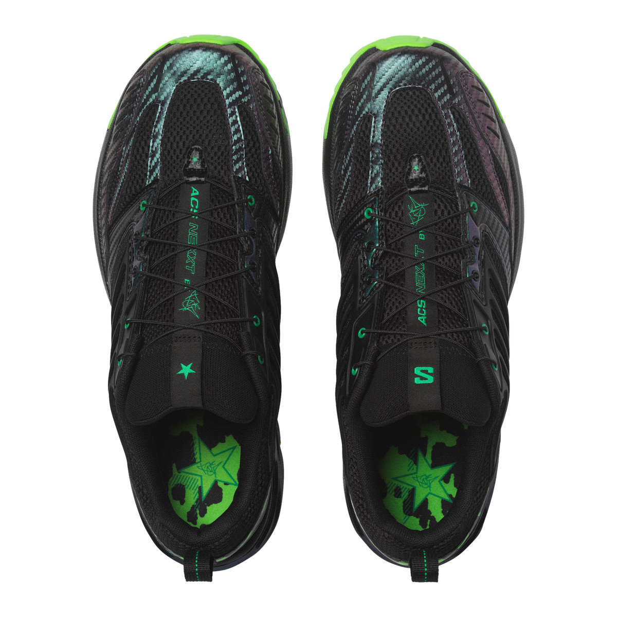 #COLOR_Black / Bright Green / Green Gecko