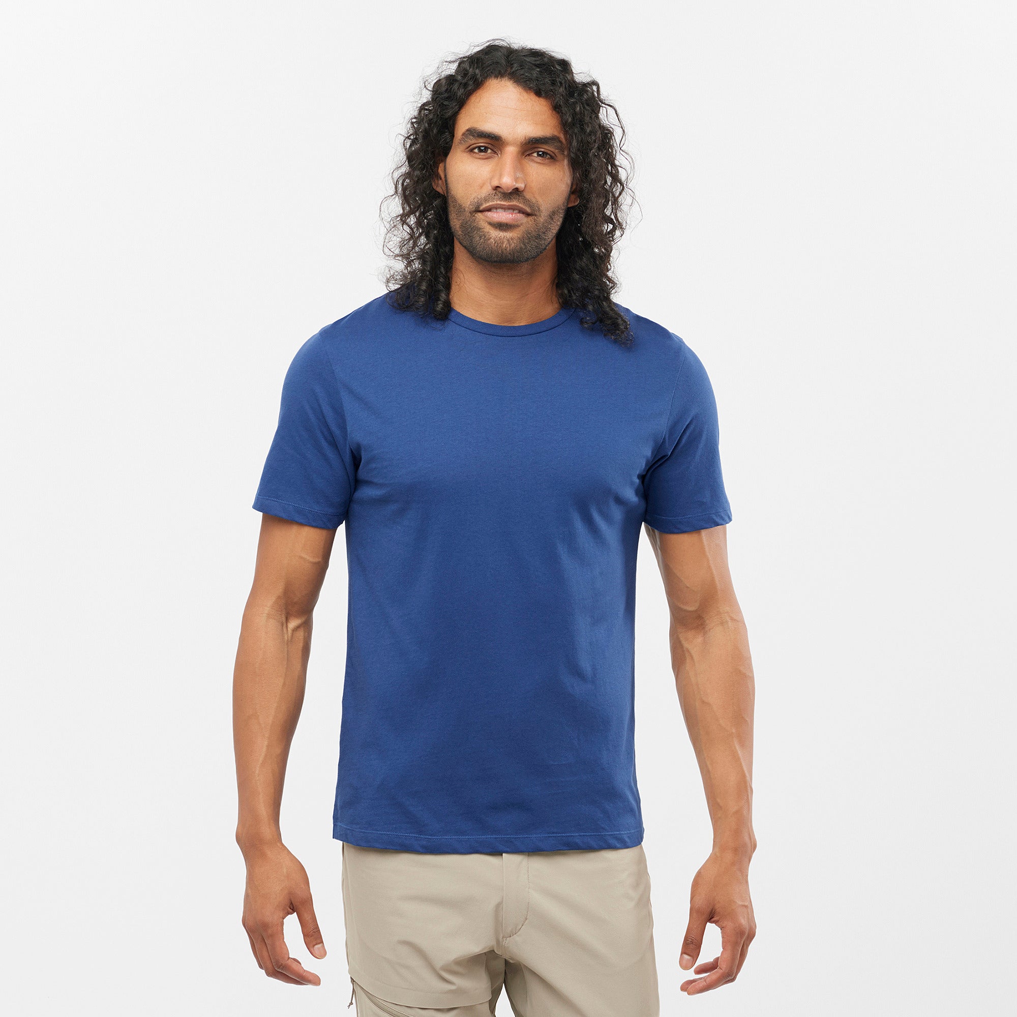 Polera Outlife Split SS TEE blu