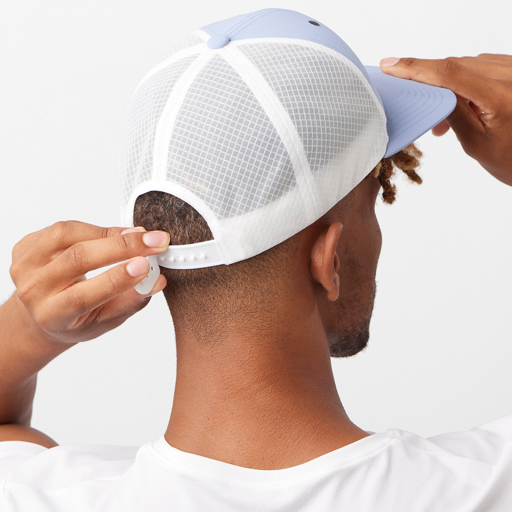 Jockey Trucker Flat Cap blu