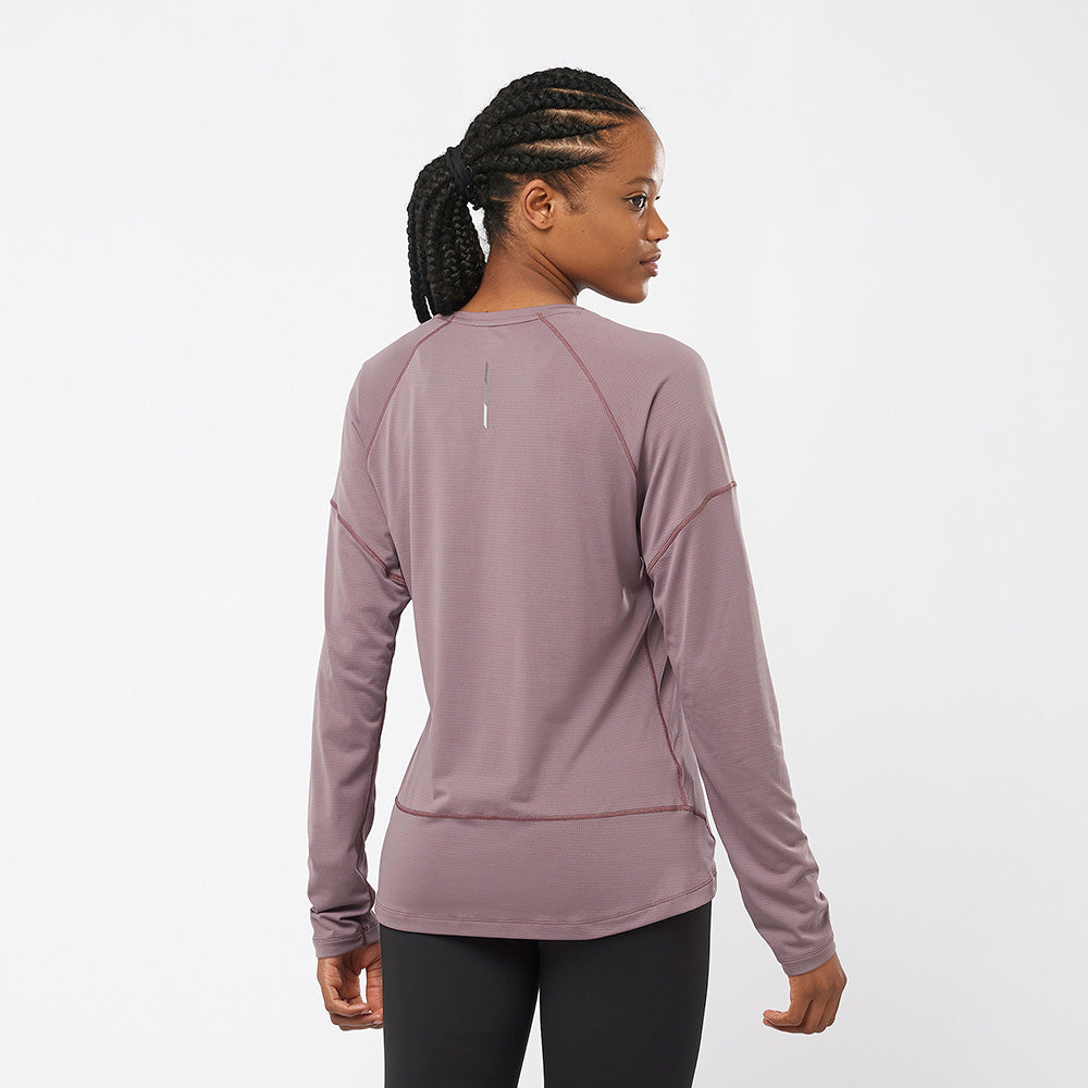 Polera Cross Run Ss tee pur