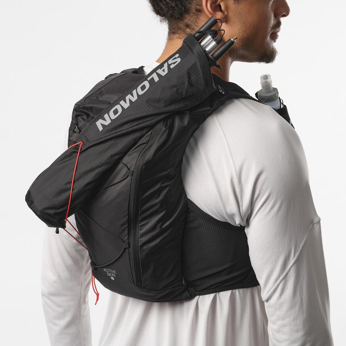 ウォーキング・ランニングウェア SALOMON ACTIVE SKIN 8 S Mochila hidratación