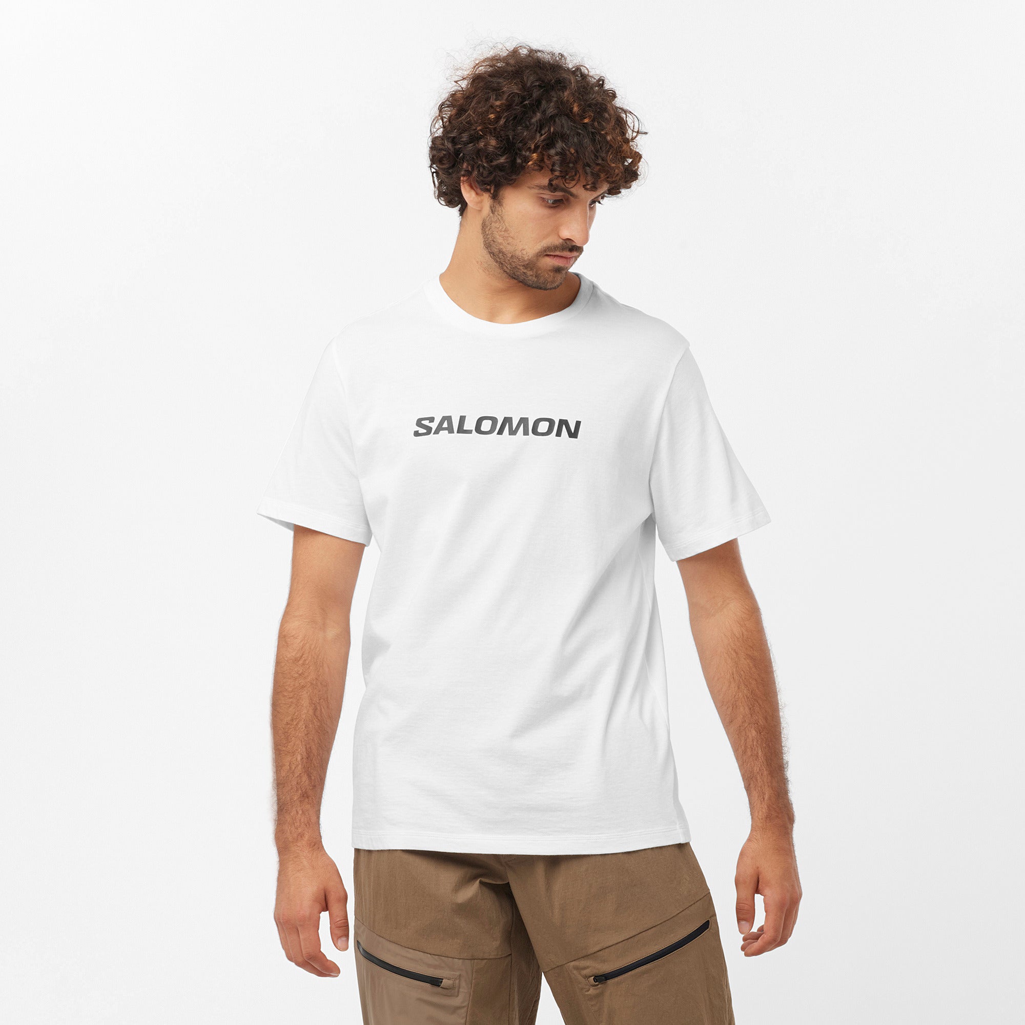 Polera SAL LOGO PERF SS TEE wh