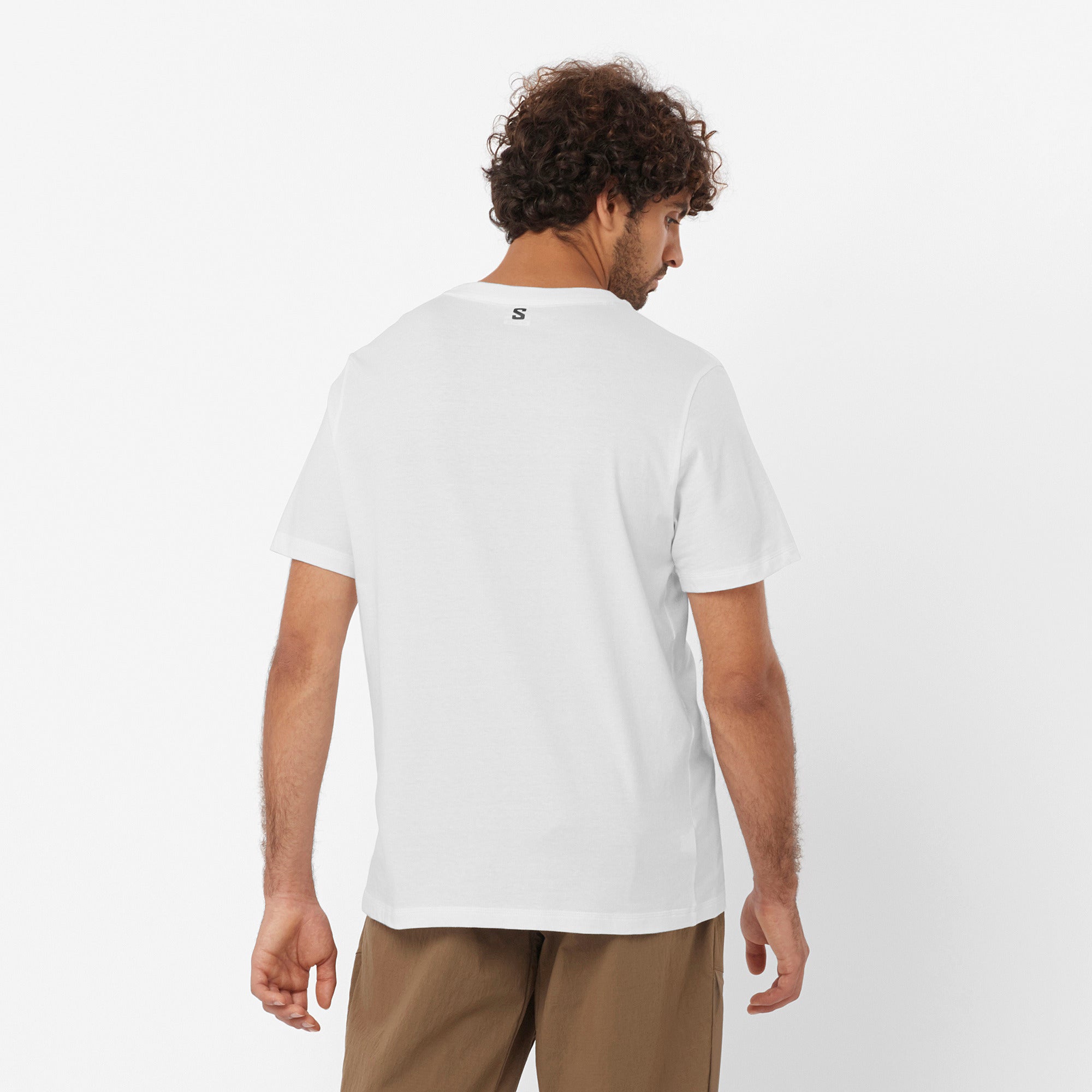 Polera SAL LOGO PERF SS TEE wh