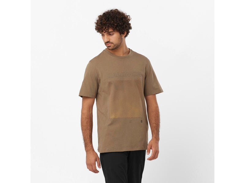 Polera GRAPHIC SS TEE br