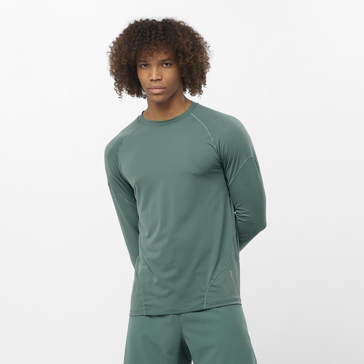 Polera CROSS RUN LS TEE M gr