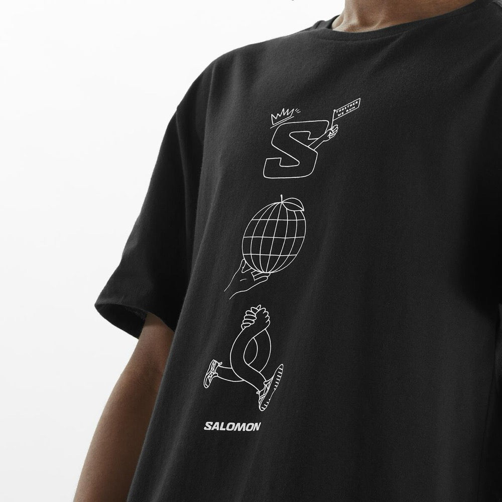 Polera WORTHY SS TEE M bl