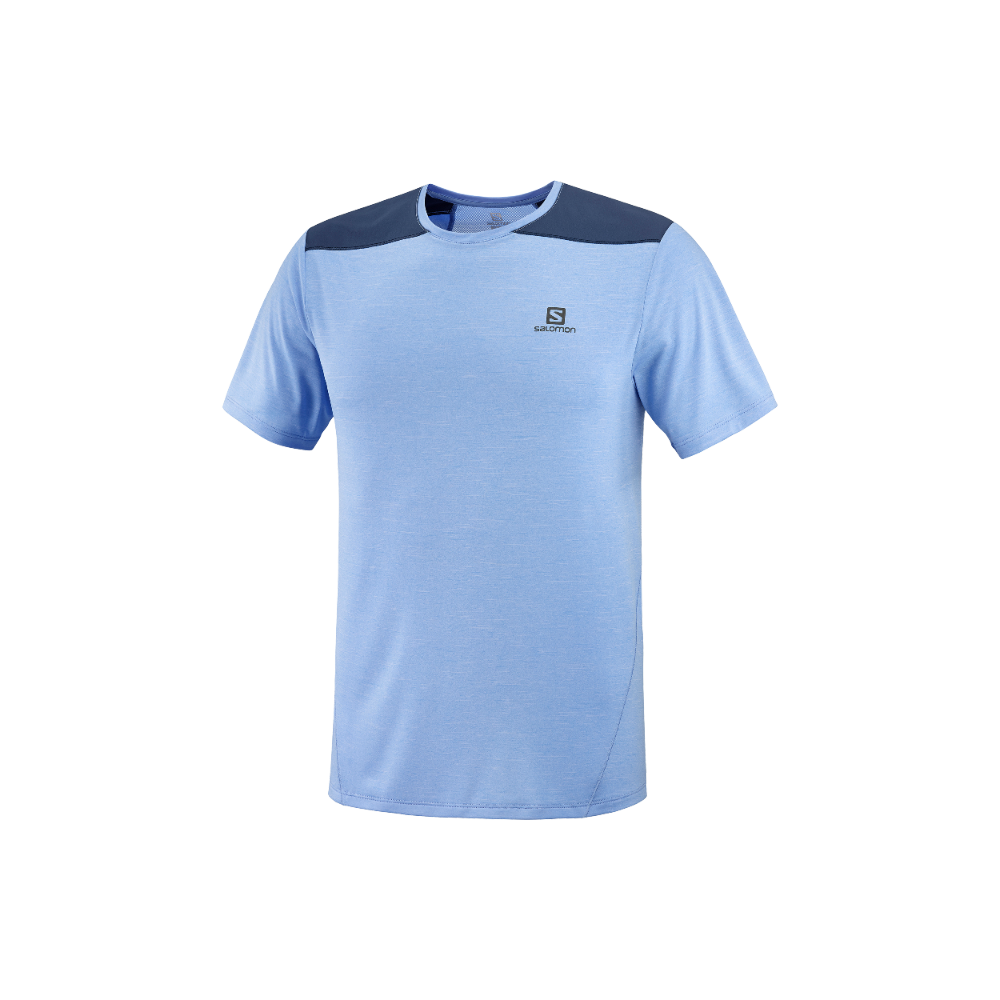 Polera Outline SS Tee blu